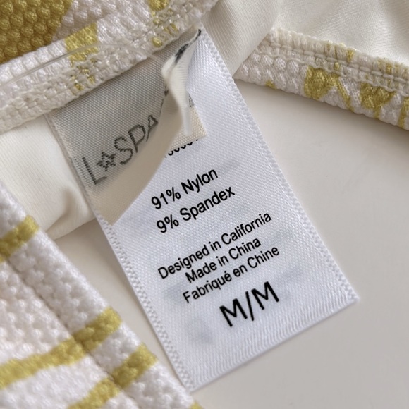 L*Space Womens Rylee Itsy Bikini Swim Bottom size Medium Swimwear - Picture 7 of 9